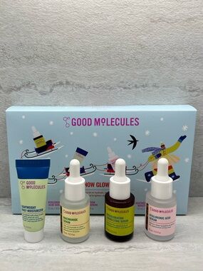 🪅 $15 Good Molecules Snow Glow Minis Skincare Set